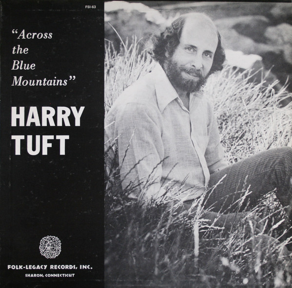 Harry Tuft's portrait on the cover of Across The Blue Mountains